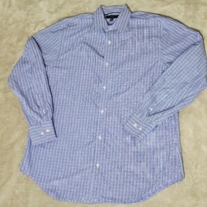 Banana Republic Non-Iron Slim Fit Mens Button Down Shirt XL 17-17 1/2 100% Cotto
